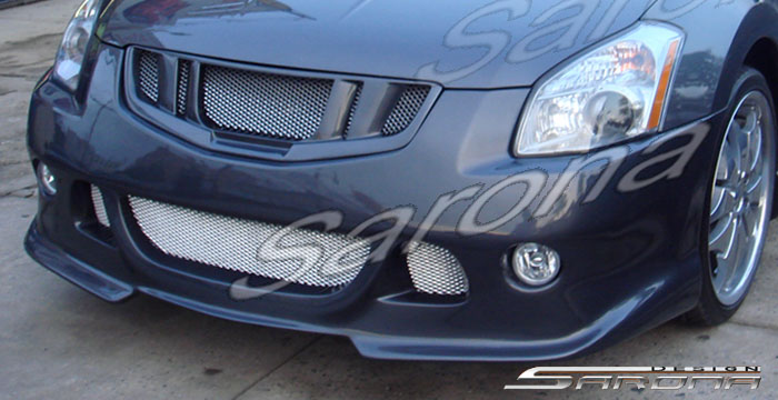 Custom Nissan Maxima Grill  Sedan (2007 - 2008) - $225.00 (Manufacturer Sarona, Part #NS-010-GR)